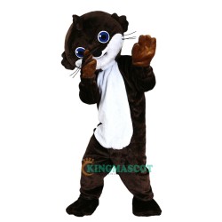 Brown Beaver Uniform, Brown Beaver Mascot Costume