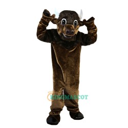 Brown Bull Ox Cow Cartoon Uniform, Brown Bull Ox Cow Cartoon Mascot Costume