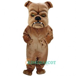 Brown Bulldog Uniform, Brown Bulldog Lightweight Mascot Costume