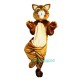 Brown Cat Cartoon Uniform, Brown Cat Cartoon Mascot Costume