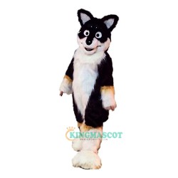 Brown Dog Fox Husky Cartoon Uniform, Brown Dog Fox Husky Cartoon Mascot Costume