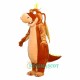 Brown Dragon Uniform, Brown Dragon Mascot Costume