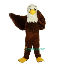 Brown Eagle Bird Cartoon Uniform, Brown Eagle Bird Cartoon Mascot Costume