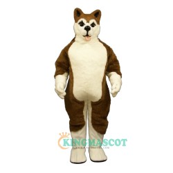 Brown Husky Uniform, Brown Husky Mascot Costume