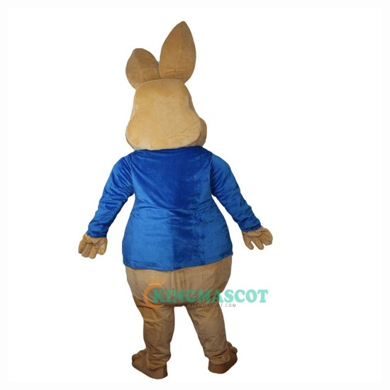 Brown Rabbit Bunny Cartoon Uniform, Brown Rabbit Bunny Cartoon Mascot Costume