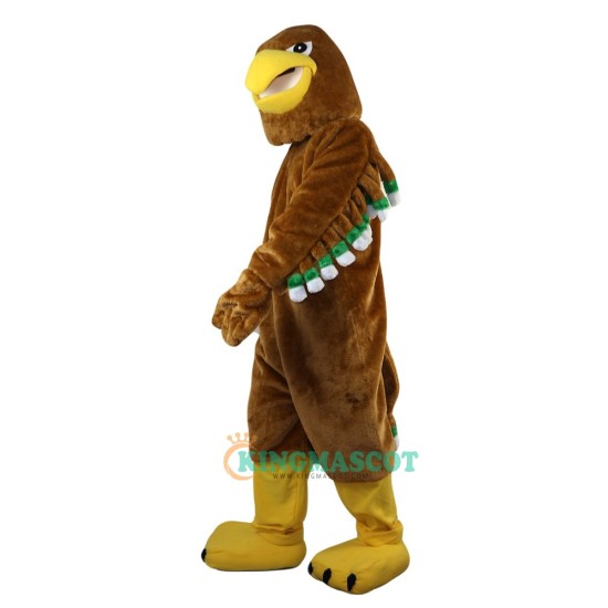 Brown Sports Eagle Cartoon Uniform, Brown Sports Eagle Cartoon Mascot Costume