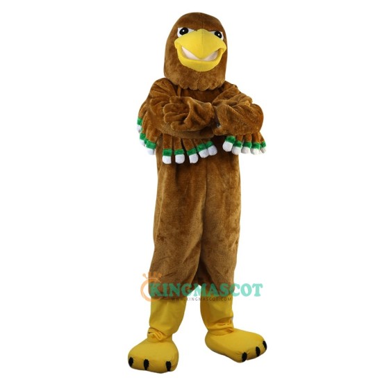 Brown Sports Eagle Cartoon Uniform, Brown Sports Eagle Cartoon Mascot Costume