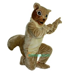 Brown Squirrel Uniform, Brown Squirrel Mascot Costume