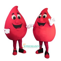 Buddy the Blood Drop Uniform, Buddy the Blood Drop Mascot Costume