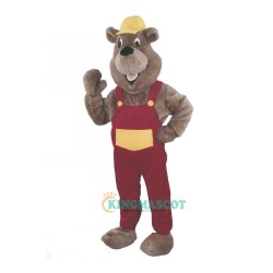 Builder Marmot Uniform, Builder Marmot Mascot Costume