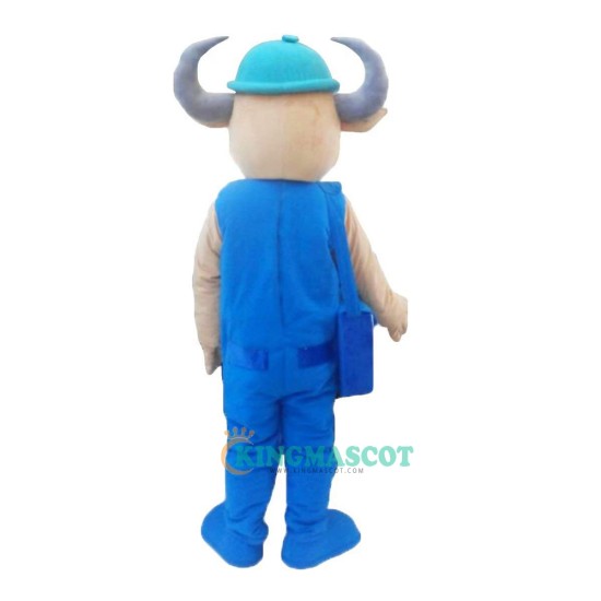 Bull Cartoon Uniform, Bull Cartoon Mascot Costume