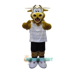 Bull Character Uniform, Bull Character Mascot Costume