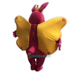 Butterfly Bunny Cartoon Uniform, Butterfly Bunny Cartoon Mascot Costume