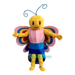 Butterfly Cartoon Uniform, Butterfly Cartoon Mascot Costume