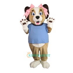 Beautiful Charming Dog Uniform, Beautiful Charming Dog Mascot Costume