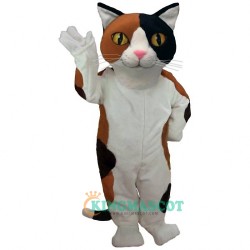 Calico Cat Uniform, Calico Cat Mascot Costume