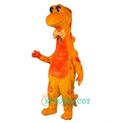 Candy Corn Dino Uniform, Candy Corn Dino Mascot Costume
