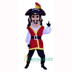 Captain Plunder Uniform, Captain Plunder Mascot Costume