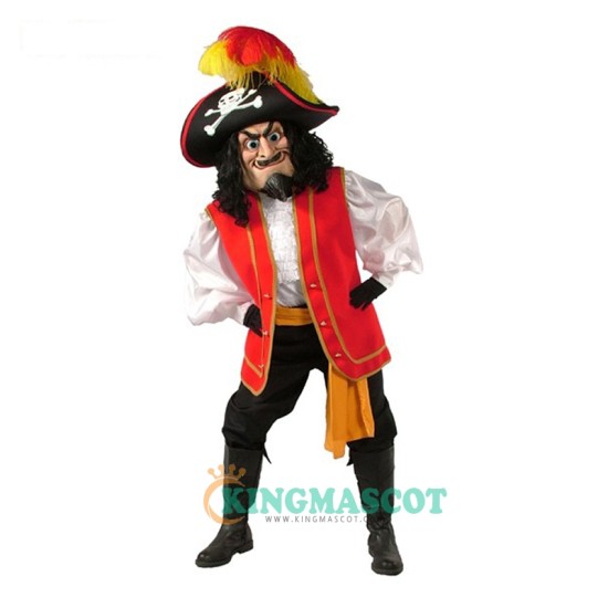 Captain Scratch Uniform, Captain Scratch Mascot Costume