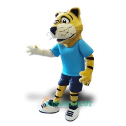 Cardiff Uni Tiger Uniform, Cardiff Uni Tiger Mascot Costume