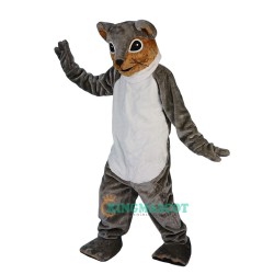 Cartoon Grey Squirrel Uniform, Cartoon Grey Squirrel Mascot Costume