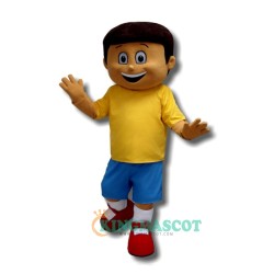 Boy Uniform, Happy Boy Mascot Costume