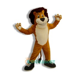 Lion Uniform, College Happy Lion Mascot Costume