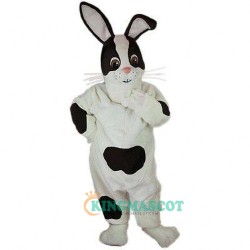 Checkered Rabbit Uniform, Checkered Rabbit Mascot Costume
