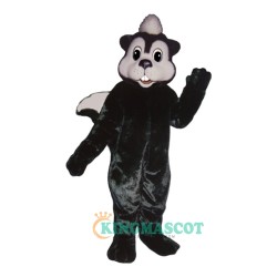 Cheri Skunk Uniform, Cheri Skunk Mascot Costume