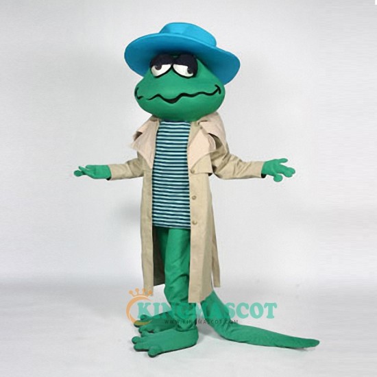 Chet Gecko Uniform, Chet Gecko Mascot Costume