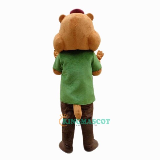 Chipmunk Cartoon Uniform, Chipmunk Cartoon Mascot Costume