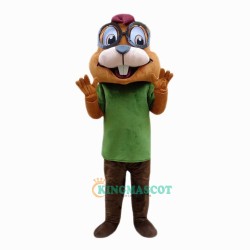 Chipmunk Cartoon Uniform, Chipmunk Cartoon Mascot Costume