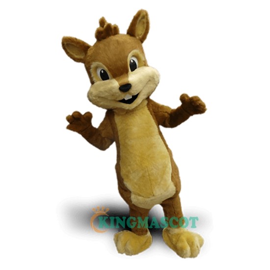 Chipmunk Character Uniform, Chipmunk Character Mascot Costume