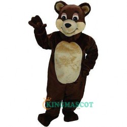Chocolate Bear Uniform, Chocolate Bear Mascot Costume
