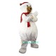 Christmas Polar Bear Uniform, Christmas Polar Bear Mascot Costume