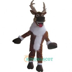 Christmas Reindeer Uniform, Christmas Reindeer Mascot Costume