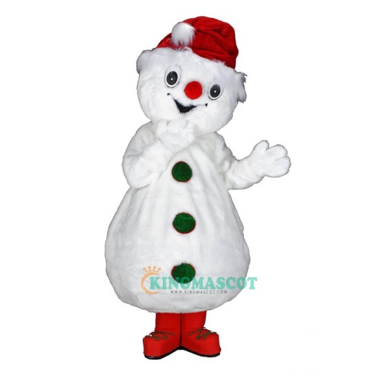 Christmas Snowman Uniform, Christmas Snowman Mascot Costume