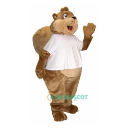 Chubby Squirrel Uniform, Chubby Squirrel Mascot Costume