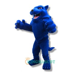 Wolf Uniform, Blue Wolf Mascot Costume