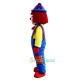 Clown Cartoon Uniform, Clown Cartoon Mascot Costume