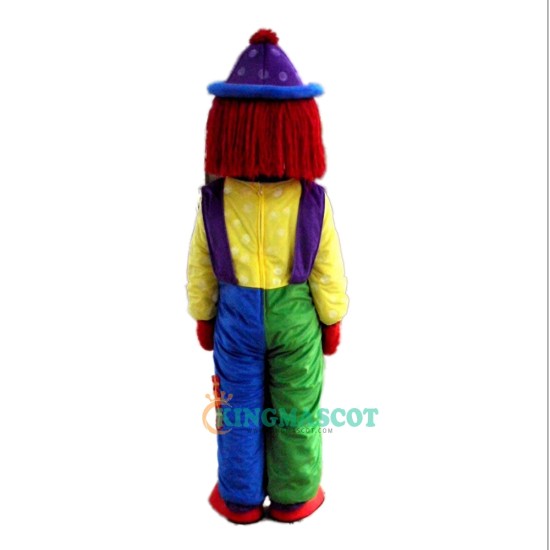 Clown Cartoon Uniform, Clown Cartoon Mascot Costume