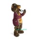 College Bear Uniform, College Bear Mascot Costume