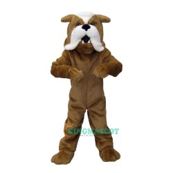 College Bulldog Uniform, College Bulldog Mascot Costume