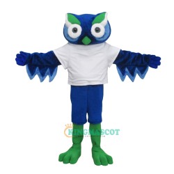 College Cute Handsome Owl Uniform, College Cute Handsome Owl Mascot Costume