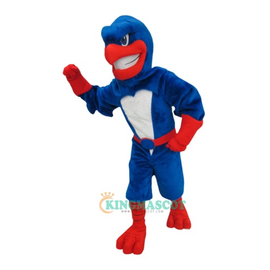 College Ferocious River hawk Uniform, College Ferocious River hawk Mascot Costume