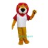 College Friendly Lion Uniform, College Friendly Lion Mascot Costume