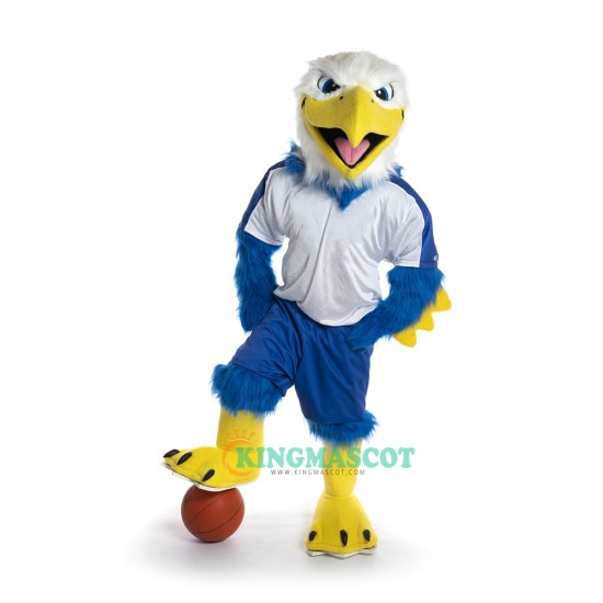 College Handsome Eagle Uniform, College Handsome Eagle Mascot Costume