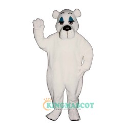 Comic Polar Bear Uniform, Comic Polar Bear Mascot Costume