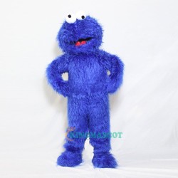 Cookie Monster Blue Uniform, Cookie Monster Blue Mascot Costume