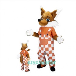 Cute Fox Uniform, Cute Fox Mascot Costume